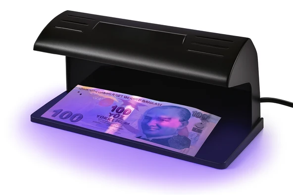 UV Para Kontrol Cihazı  Sahte Para Tespit Makinesi Ofis ve Mağazalar İçin - 3