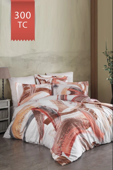 Varol Royal Saten 300TC Nevresim Takımı (Çift Nevresimli) Family Size  - LİSA ürün görseli