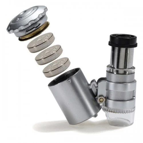 Iphone5 Için Uyumlu Kapaklı Lens Mikroskop Taşınabilir Mini Cep Boyutu Led Mikroskop No.9882ip5ii - Resim 5