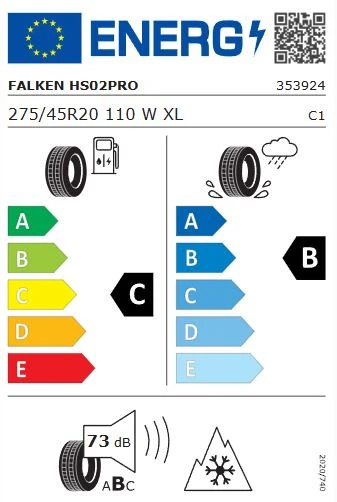 Falken EuroWinter HS02 Pro 275/45 R20 110W XL Kış Lastiği - 2025 - Resim 2