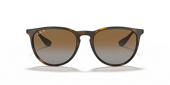 Ray-Ban Erika 4171 710/T5 Light Havana-Brown Polarize Güneş Gözlüğü - 2