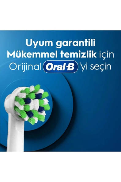 Oral-B EB60 Diş Fırçası Yedek Başlığı Cleancare Sensitive Ultra Thin 4 Lü - Resim 3