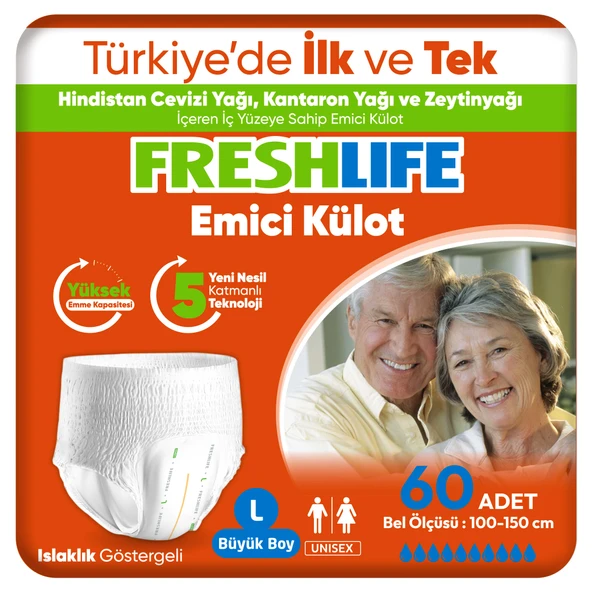 Freshlife Emici Külot Hasta Bezi L 2 x 30'lu