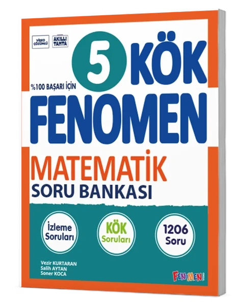 Fenomen 5.sınıf KÖK Matematik Soru Bankası ürün görseli