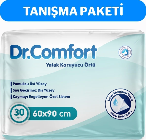 Dr Comfort 60 x 90 Yatak Koruyucu Örtü 30'lu