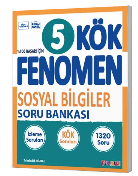 Fenomen 5. sınıf  KÖK Sosyal Bilgiler Soru Bankası ürün görseli