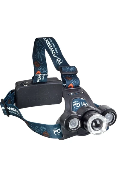 10 W Şarjlı Metal Yağmur Suyu Geçirmez Kafa Lambası - Feneri ürün görseli 1