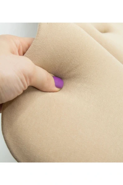 Babyjem Puset Minderi Bej (Pamuk Kumaşlı) - Resim 5