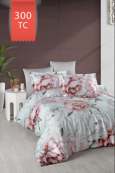 Varol Royal Saten 300TC Nevresim Takımı (Çift Nevresimli) Family Size  - PAMİRA ürün görseli