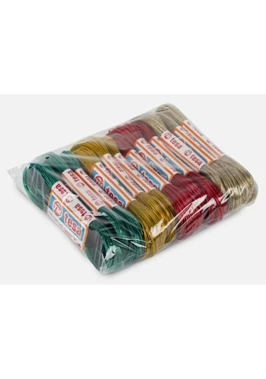 Temsan 12' Li Pvc Kaplama 20 Metre Çelik Çamaşır İpi ürün görseli 1