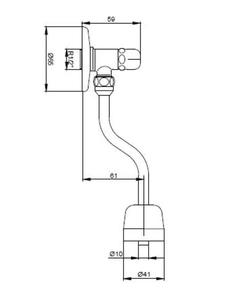Yak Pisuar Pisuvar Musluğu 102111433 - 2
