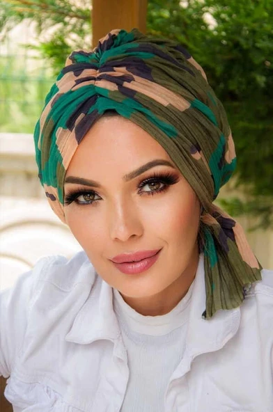 Zümrüt Kamuflaj Piliseli Tokalı Bone ürün görseli