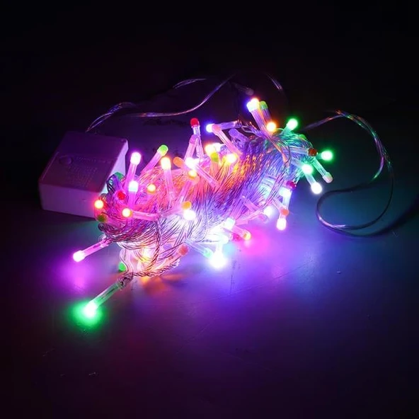 Winnboss WN-1182 RGB Renkli 10 Metre Dekoratif Led Yılbaşı Işığı 5 Watt AC220V - 3