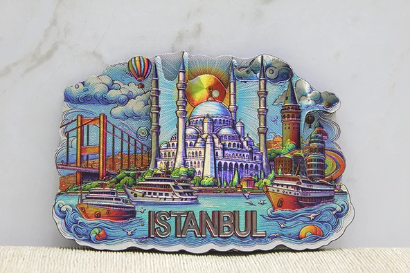 Metal Akordiyon Çalan Kedi Müzisyen Saat Ve Kalemlik Alk4344