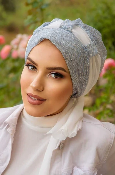 Bebe Mavi Simli Abiye Bone ürün görseli