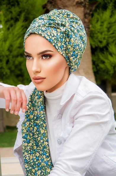 Siyah Piliseli Atkılı Bone - Resim 2