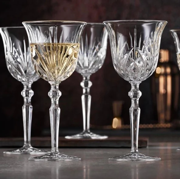 Nachtmann Palais Kırmızı Şarap Kadehi S/6 - Resim 2