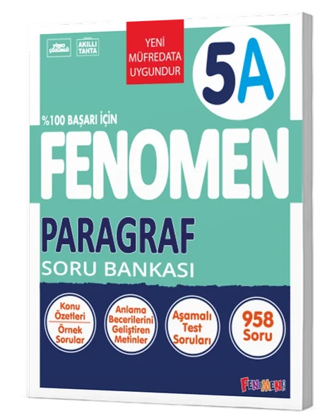 Fenomen 5. sınıf Paragraf A Soru Bankası - 1