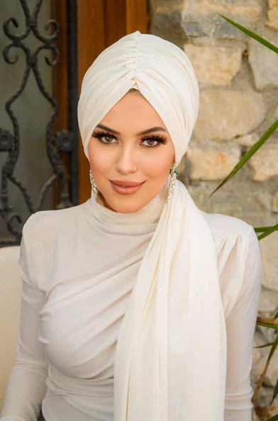 Kırık Beyaz Dolama Bone - 2