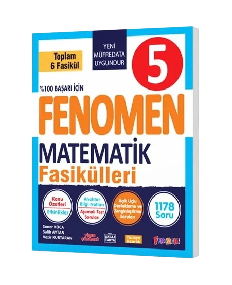 Fenomen  5.SINIF Matematik Fasikül Seti ürün görseli