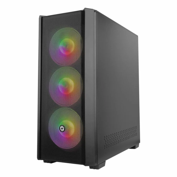 Frisby FC-9440G 650W 80+ USB 3.2 RGB ATX Mid Tower Siyah Kasa - Resim 3