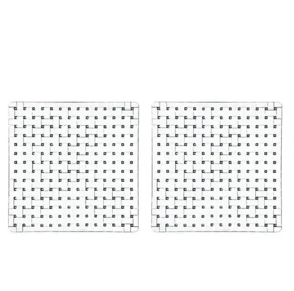 Nachtmann Bossa Nova 21 cm Kare Tabak S/2 ürün görseli