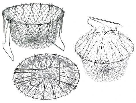 Chef Basket Çok Fonksiyonlu Pratik Süzgeç - Resim 3