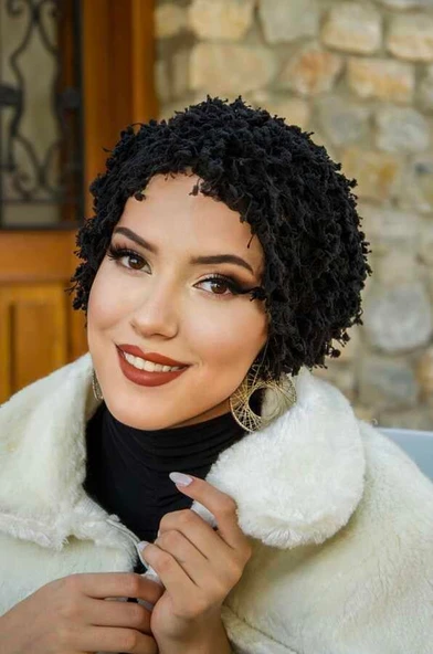 Siyah Makarna Boru Bone - Resim 5