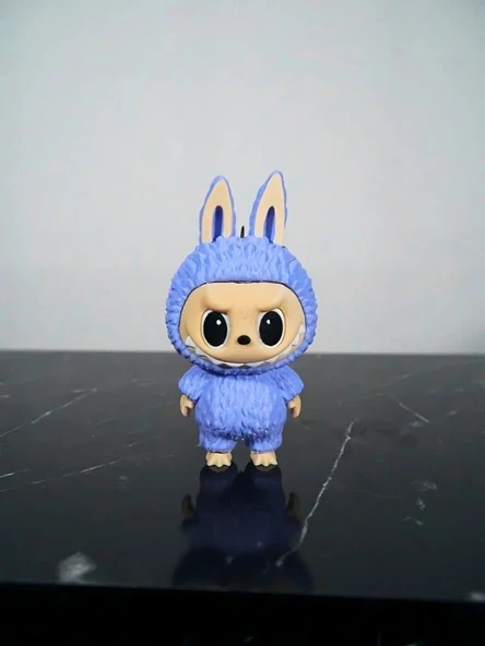 Labubu Figür Anahtarlık Lila 13 cm Kaliteli - Lisinya ürün görseli 1