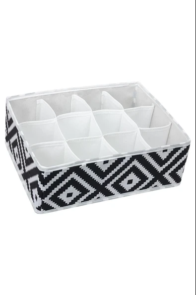 12 Bölmeli Mozaik Desen Pratik Bölmeli Çekmece Düzenleyici Organizer ürün görseli 1