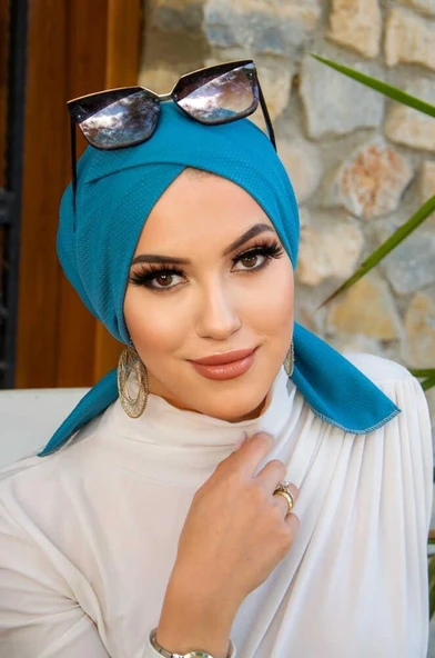 İndigo Hazır Çapraz Bone - Resim 2