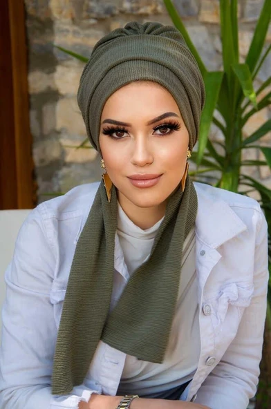 Zeytuni Hazır Atkılı Bone - Resim 2