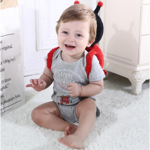 Bebek Yastığı Yürümeye Başlayan Anti-fall Sevimli Kafa Koruyucu Yastık - 3