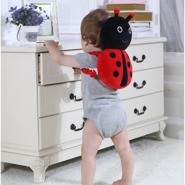 Bebek Yastığı Yürümeye Başlayan Anti-fall Sevimli Kafa Koruyucu Yastık - 4
