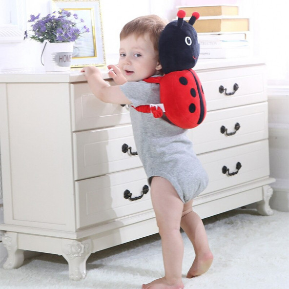 Bebek Yastığı Yürümeye Başlayan Anti-fall Sevimli Kafa Koruyucu Yastık - 11