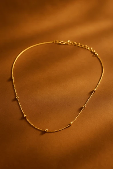 Dorika Paslanmaz Çelik Zincir Kolye Kaliteli - 2