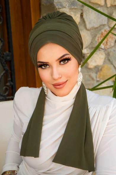 Haki Atkılı Bone ürün görseli