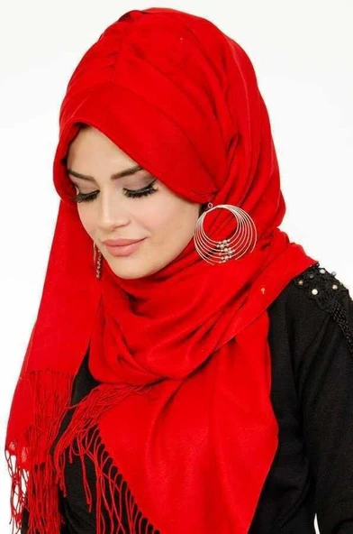 Kırmızı Şapkalı Şal - Resim 2