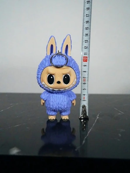 Labubu Figür Anahtarlık Lila 13 cm Kaliteli - Lisinya - Resim 2