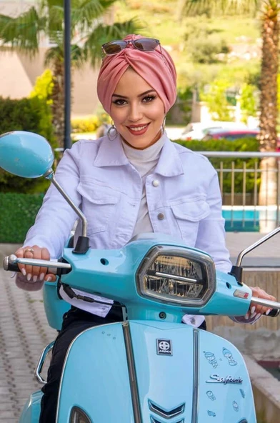 Pudra Hazır Burgu Düğüm Bone ürün görseli