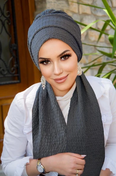 Füme Atkılı Bone ürün görseli