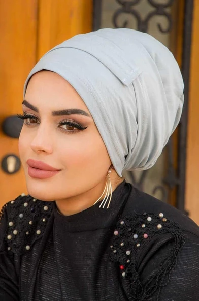 Gri Battal Boy Kaymaz Bone - 40500 - Resim 2