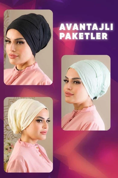 3lü İç Bone Set Seri 2 ürün görseli