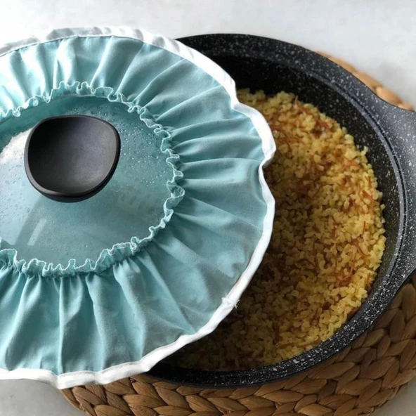 Demlematik Pilav Pişirme Demleme Tencere Örtüsü Bonesi ürün görseli 1