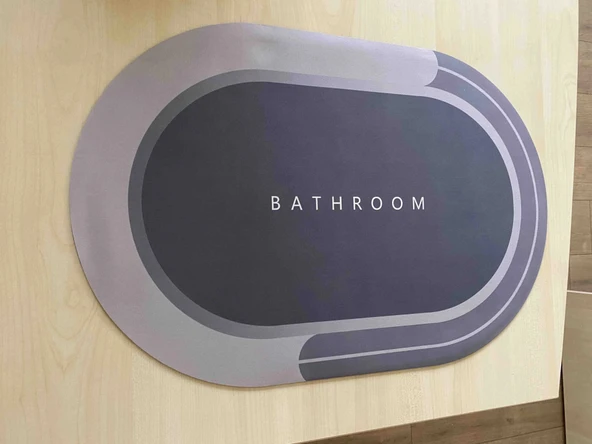 Sihirli Su Emici Kaydırmaz Banyo Paspası Banyo Ayak Matı - Resim 4
