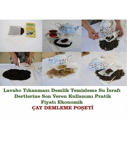 Ev Tipi Çay Demleme Poşeti 30Lu Paket - Resim 2