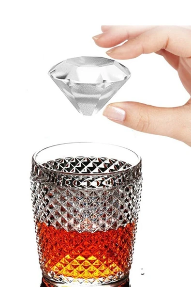 Diamond Elmas Şeklinde Buz Kalıbı 18 Bölmeli - Resim 4