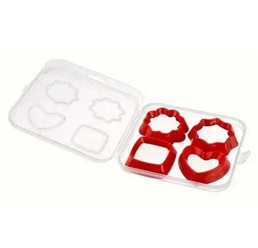 Kurabiye Kalıbı 4 Parça 8 Şekil - Saklama Kutulu ürün görseli 1