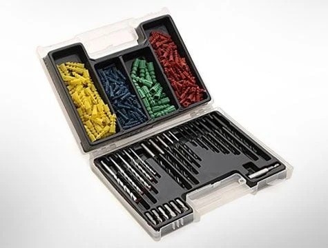 300 Parça Dübel ve Matkap Ucu Seti - 3