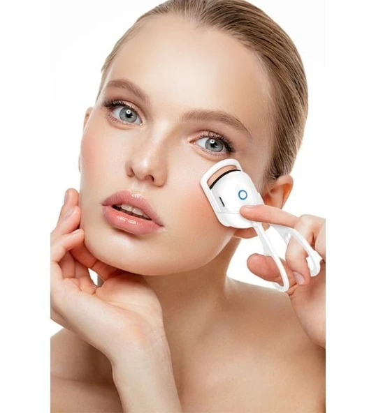 Kirpik Kıvırıcı Isıtıcılı Kirpik Kıvırıcı Sabitler Kıvırır Şekillendirir - Şarjlı - 2